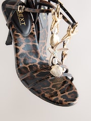 نمر - Forever Comfort® Sparkly Starfish Skinny Strap Sandals - Image 4 of 5