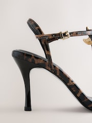 نمر - Forever Comfort® Sparkly Starfish Skinny Strap Sandals - Image 5 of 5