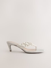 Bone Forever Comfort® Crochet Toe Post Heels - Image 1 of 5