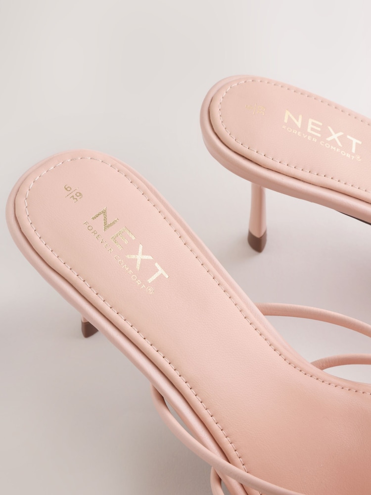 rožnata - Cvetlični natikači s paščki Forever Comfort® - Slika 9 iz 9