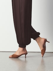 Camel Forever Comfort® Twist Hardware Mules - Image 2 of 4