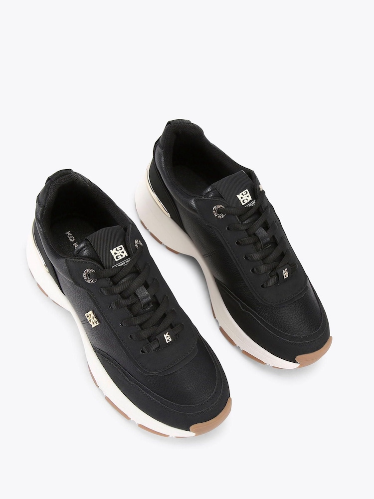 KG Kurt Geiger Black Lemi Trainers - Image 2 of 4