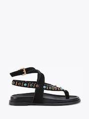 KG Kurt Geiger Ronny Black Sandals - Image 1 of 4