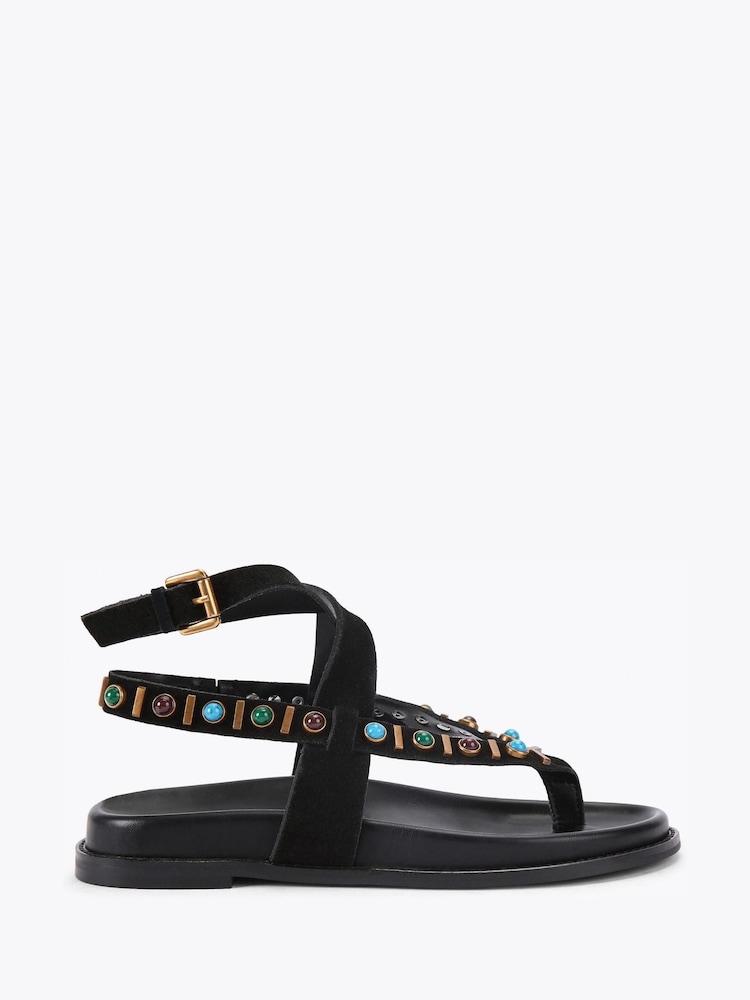 KG Kurt Geiger Ronny Black Sandals - Image 1 of 4 KG Kurt Geiger Ronny Black Sandals - Image 1 of 4