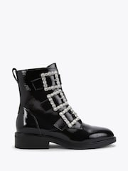 KG Kurt Geiger Black Tisha Ankle Boots - Image 1 of 4