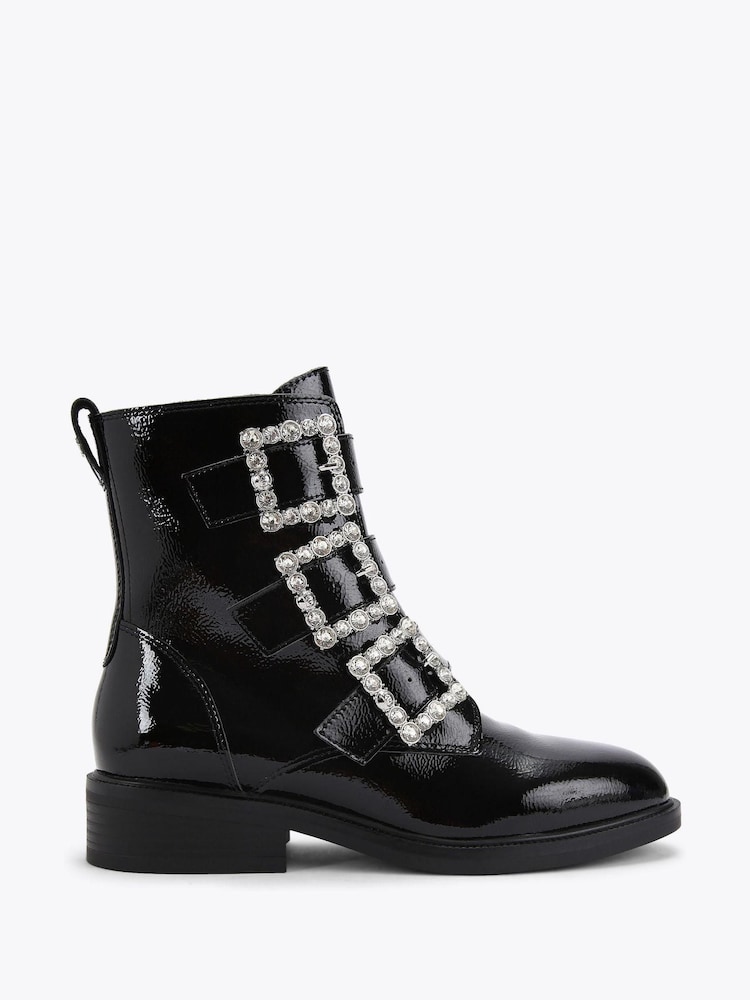 KG Kurt Geiger Black Tisha Ankle Boots - Image 1 of 4