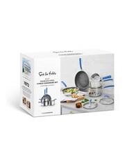 Sur La Table Blue Colour Me Happy Cookware 5 Piece Set - Image 9 of 9