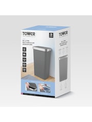 Tower Grey 50L Rectangular Sensor Bin - Image 8 of 8