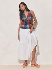 ピンク - Forever Comfort ストラップフラットフォームウェッジ - 画像 7 / 10