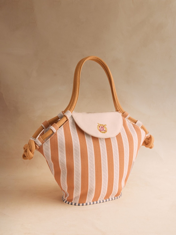 Cath Kidston Knot Stripe Shoulder Bag - Bild 1 von 2 Cath Kidston Knot Stripe Shoulder Bag - Bild 1 von 2