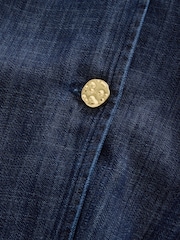 Синий - Жилет с короткими рукавами - Изображение 8 9