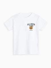 Personalised Toddlers Sl Pumpkin Halloween Pyjamas By Stitchstyle - Image 3 of 6