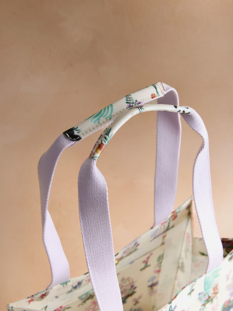 Cath Kidston Ecru Panda Print Medium Book Bag - Image 5 of 5 Cath Kidston Ecru Panda Print Medium Book Bag - Image 5 of 5
