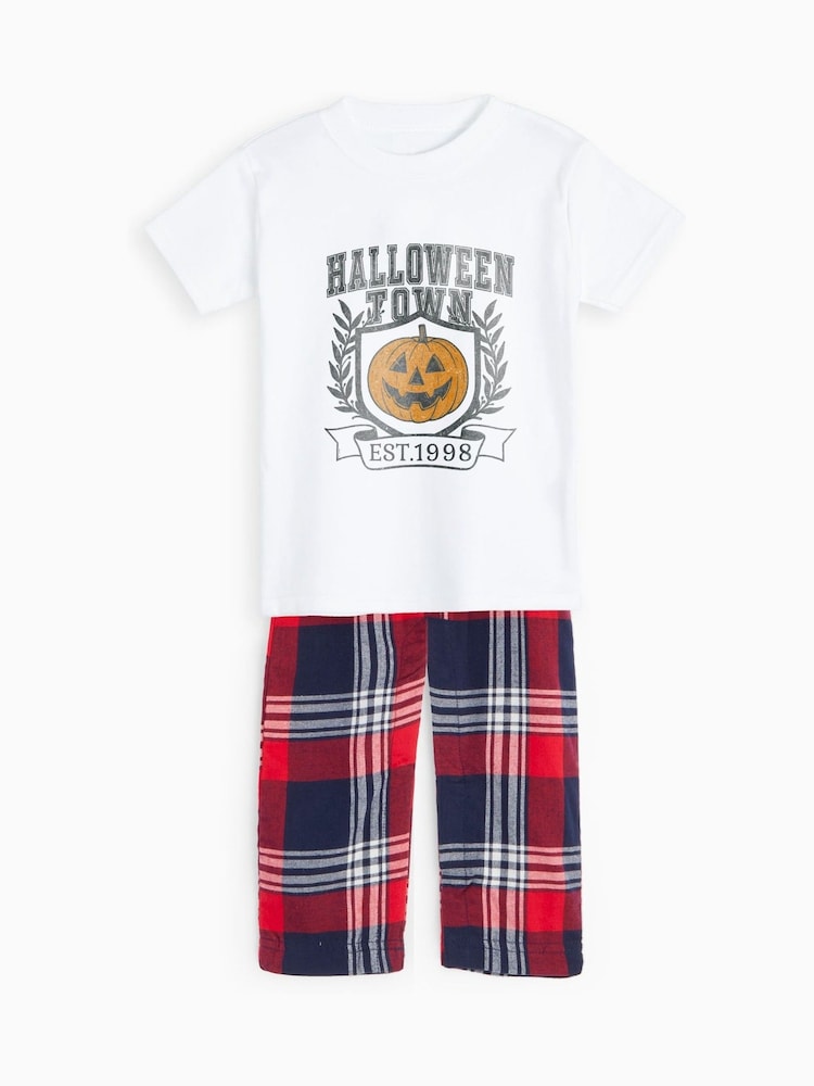 Personalised Toddlers Bl Halloween Pyjamas By Stitchstyle - Image 1 of 6 Personalised Toddlers Bl Halloween Pyjamas By Stitchstyle - Image 1 of 6