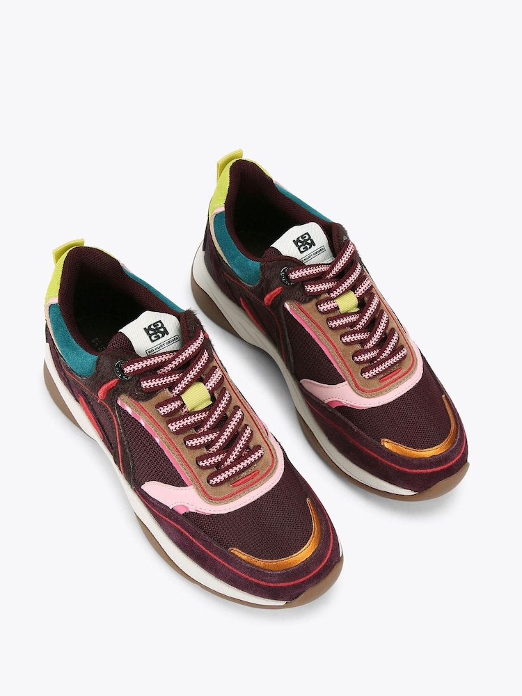 KG Kurt Geiger Pink Luxe Trainers - Image 2 of 4 KG Kurt Geiger Pink Luxe Trainers - Image 2 of 4