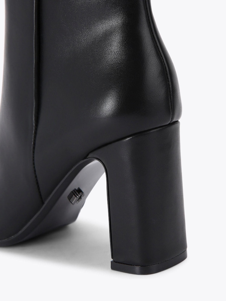 Carvela Black Jackpot Ankle Wide Fit Boots - Image 5 of 5