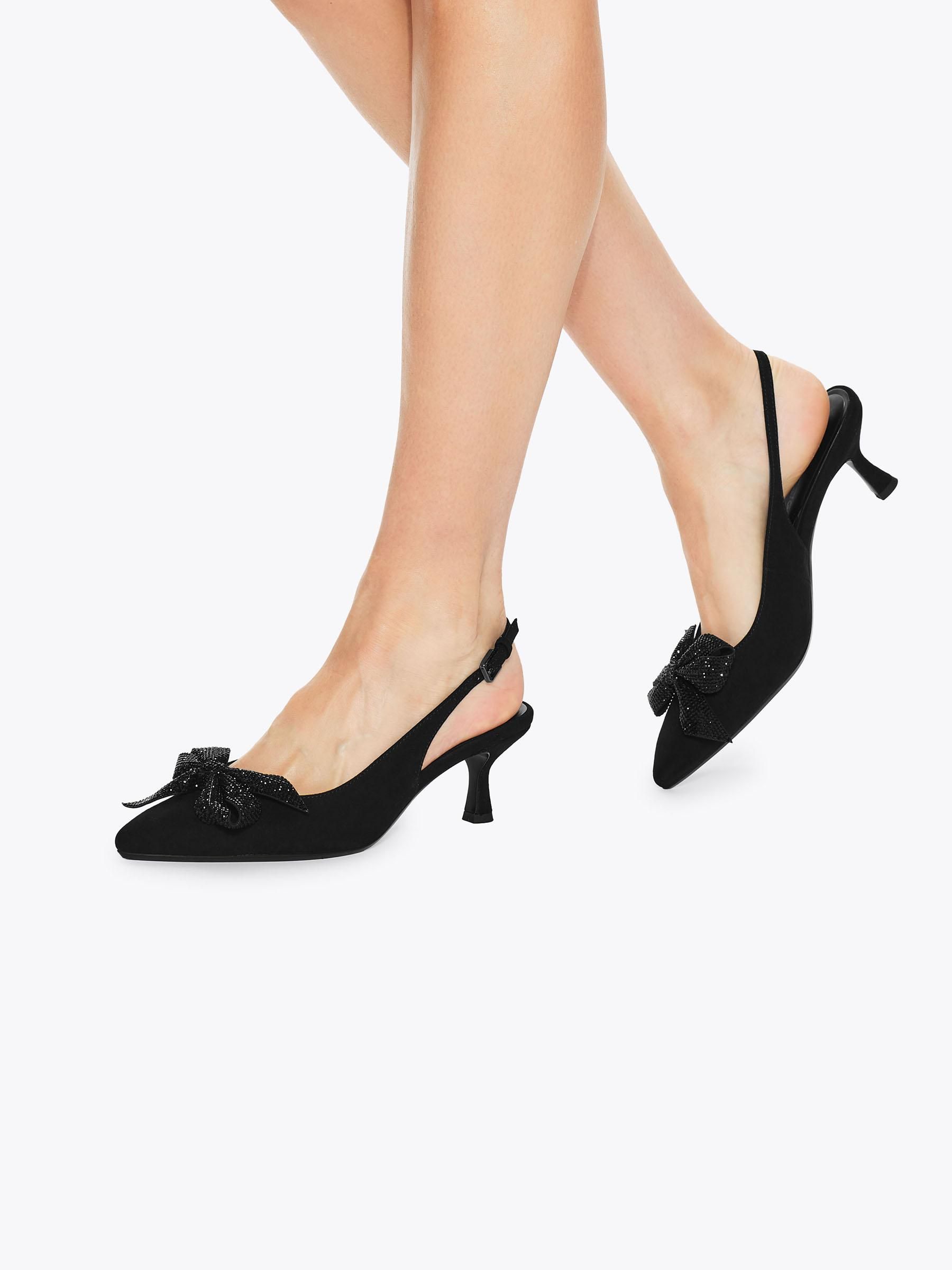 Buy KG Kurt Geiger Black Gem Tilly Bow Shoes from Next USA