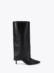 KG Kurt Geiger Black High Leg Gem Boots - Image 1 of 4