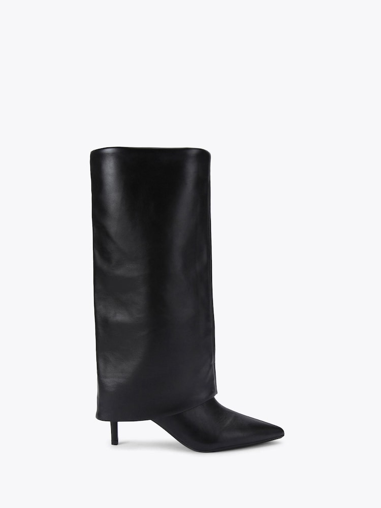 KG Kurt Geiger Black High Leg Gem Boots - Image 1 of 4