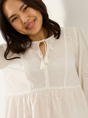 FatFace Rue White Tunic - Image 3 of 6