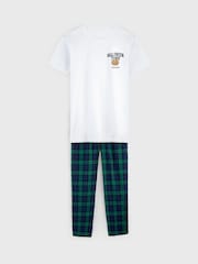 Personalised  Sl Pumpkin Halloween Pyjamas By Stitchstyle - Image 1 of 6