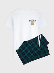 Personalised  Sl Pumpkin Halloween Pyjamas By Stitchstyle - Image 5 of 6