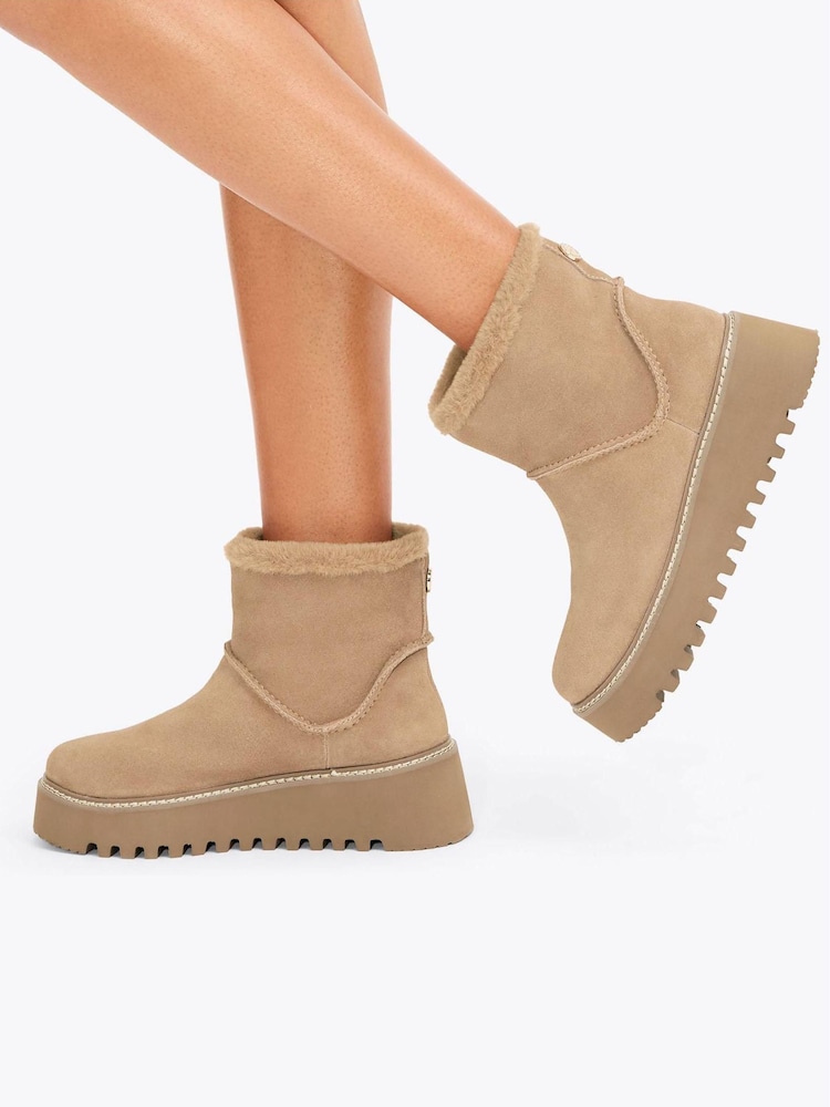 Carvela Natural Cosy Boots - Image 1 of 5