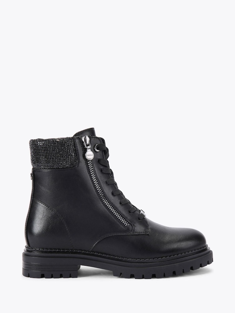 Carvela Black Solito Ankle Boots - Image 2 of 5 Carvela Black Solito Ankle Boots - Image 2 of 5