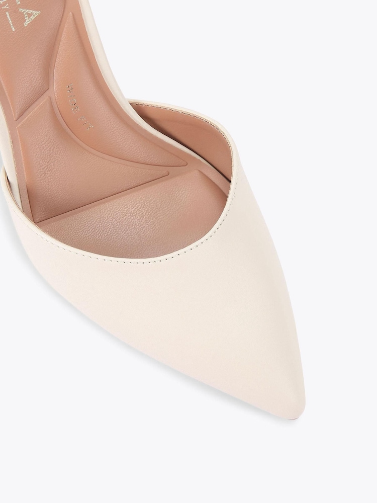 Carvela Cream Refined Court Wide Fit Shoes - Image 5 of 5