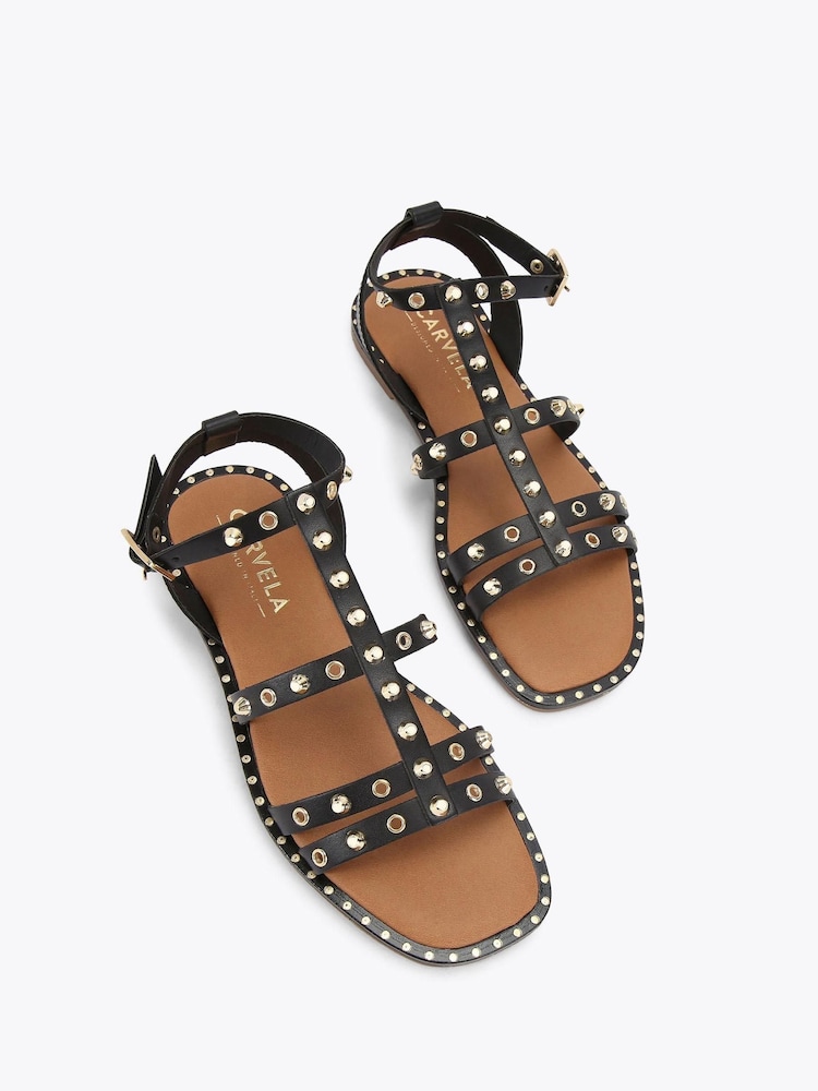 Carvela Black Sandals - Image 2 of 4