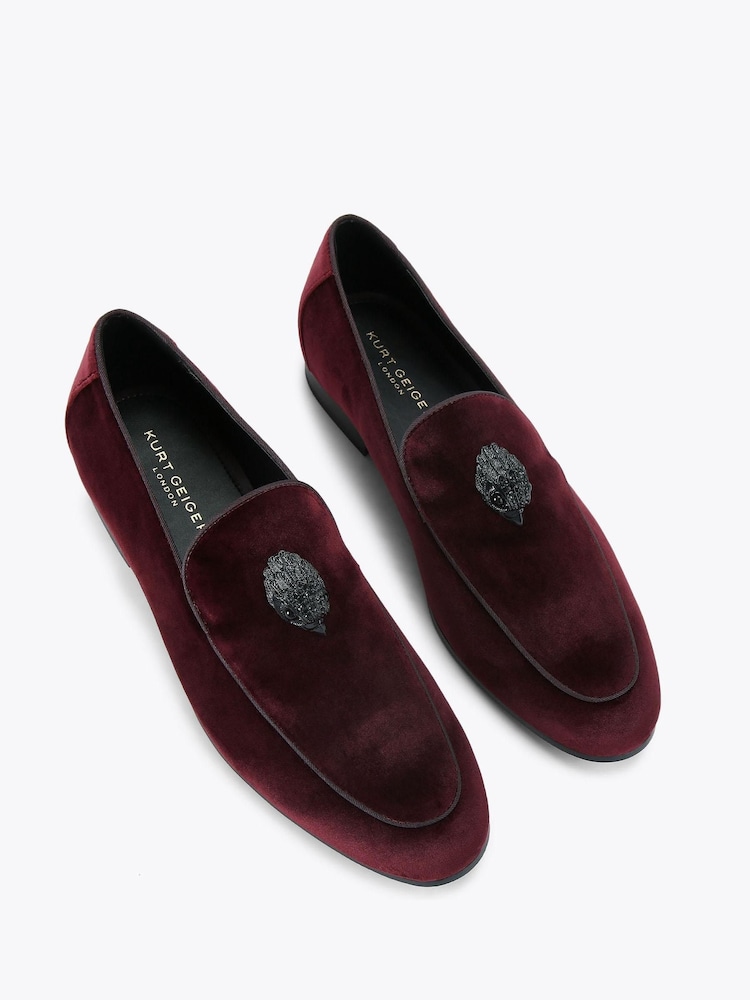 Kurt Geiger London Red Hugh 2 Loafer Shoes - Image 2 of 4