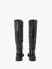 Kurt Geiger London Kurt Knee Black Boots - Image 3 of 4