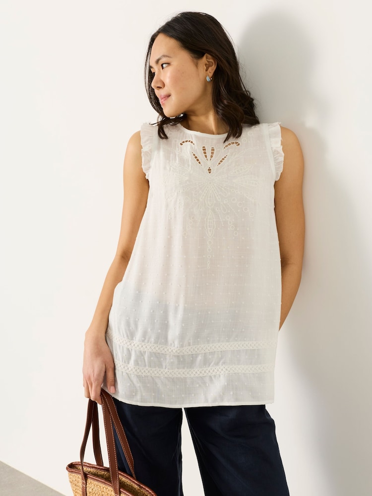 Weiß - FatFace Vita Tunic - Bild 1 von 6