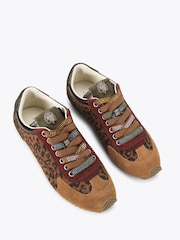 Kurt Geiger London Islington Brown Trainers - Image 2 of 4
