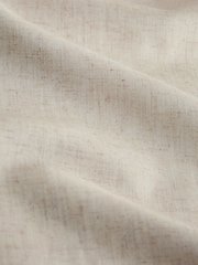 Neutral Pull On Wide Leg Trousers With Linen - Image 3 of 3