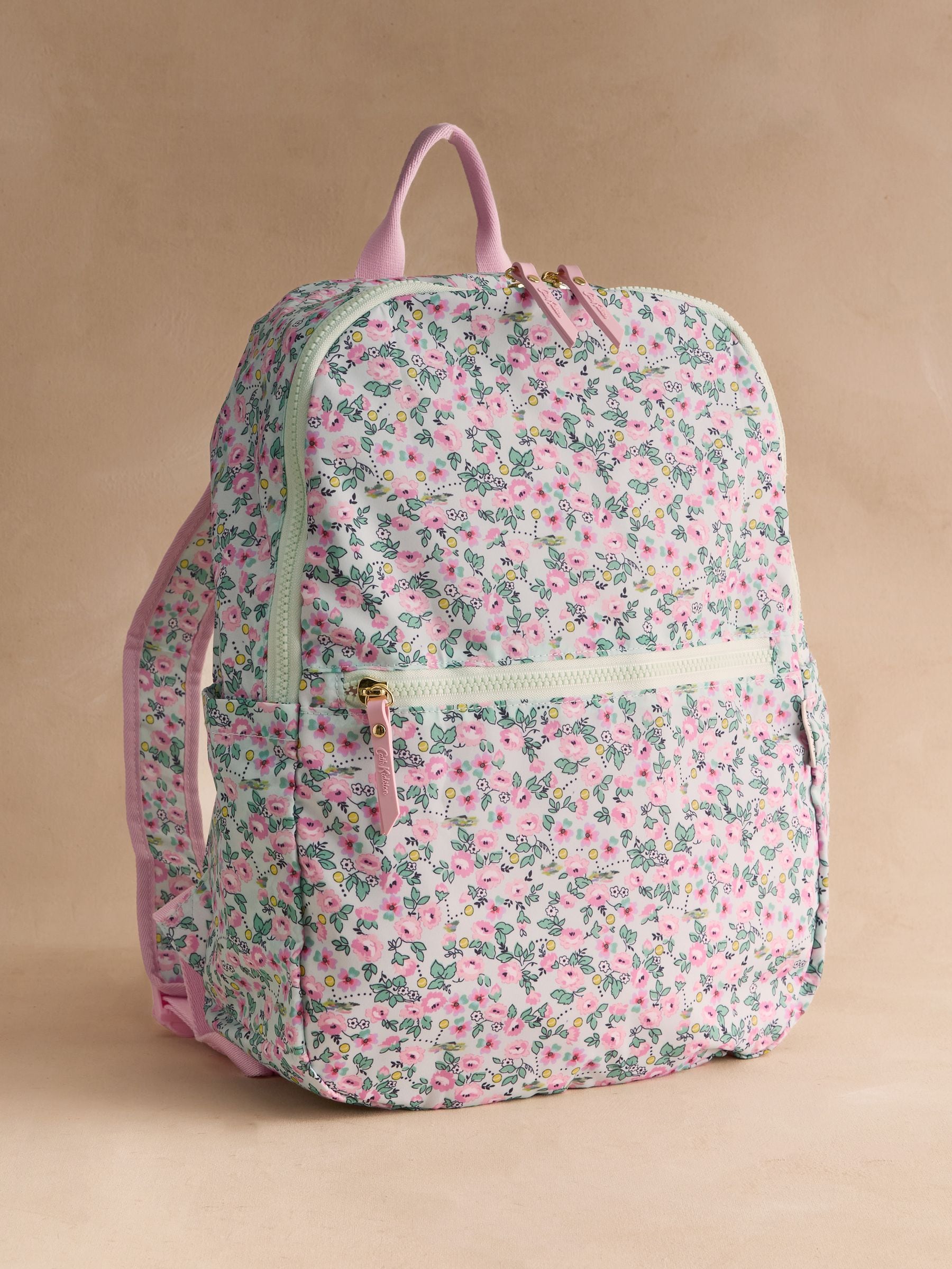 Buy Cath Kidston Green Floral Foldaway Backpack from the Next UK