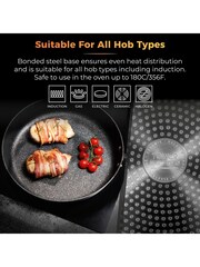 Tower Black Stone Coated Frying Pan 32cm - Image 4 of 10