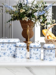 Laura Ashley 3 Piece China Rose Canister Set - Image 2 of 11