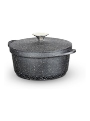 Tower Black 20cm Casserole Dish with Aluminium Lid - Image 1 of 9
