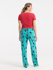Hatley Red Apres Ski Womens Pyjamas T-Shirt - Image 3 of 4