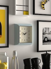Jones Clocks Blue Mustard Wall Clock 25cm - Image 2 of 4