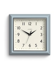 Jones Clocks Blue Mustard Wall Clock 25cm - Image 3 of 4
