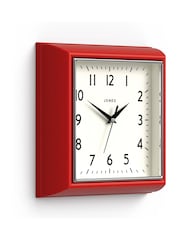 Jones Clocks Red Mustard Wall Clock 25cm - Image 4 of 4