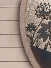 Voyage Maison Fleure Et Faune Circle Antique Mirror - Bild 3 von 5