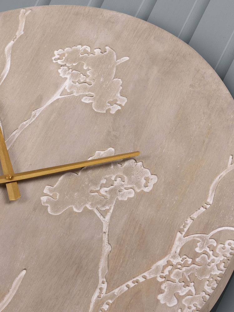 Voyage Maison Brown Paloma Wooden Clock - Image 2 of 4 Voyage Maison Brown Paloma Wooden Clock - Image 2 of 4