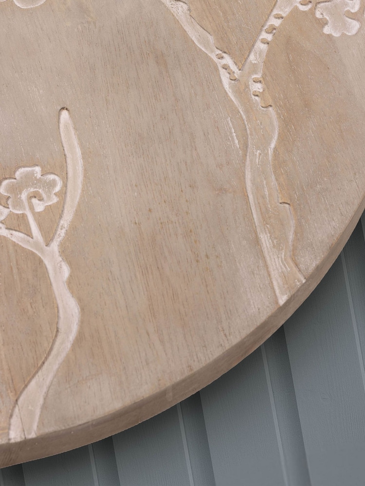 Voyage Maison Brown Paloma Wooden Clock - Image 4 of 4