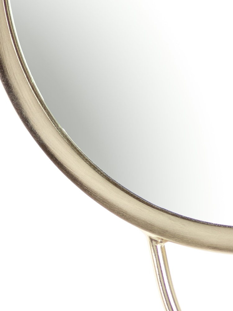Paoletti Brass Abstract Double Wall Mirror - Image 3 of 3 Paoletti Brass Abstract Double Wall Mirror - Image 3 of 3