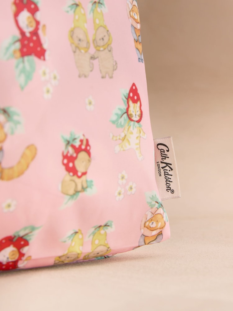 Cath Kidston Mini-Faltbare Einkaufstasche mit Katzen-Print - Bild 3 von 3 Cath Kidston Mini-Faltbare Einkaufstasche mit Katzen-Print - Bild 3 von 3