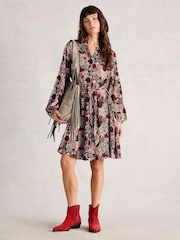 White Stuff Red Monique Dress - Image 1 of 6