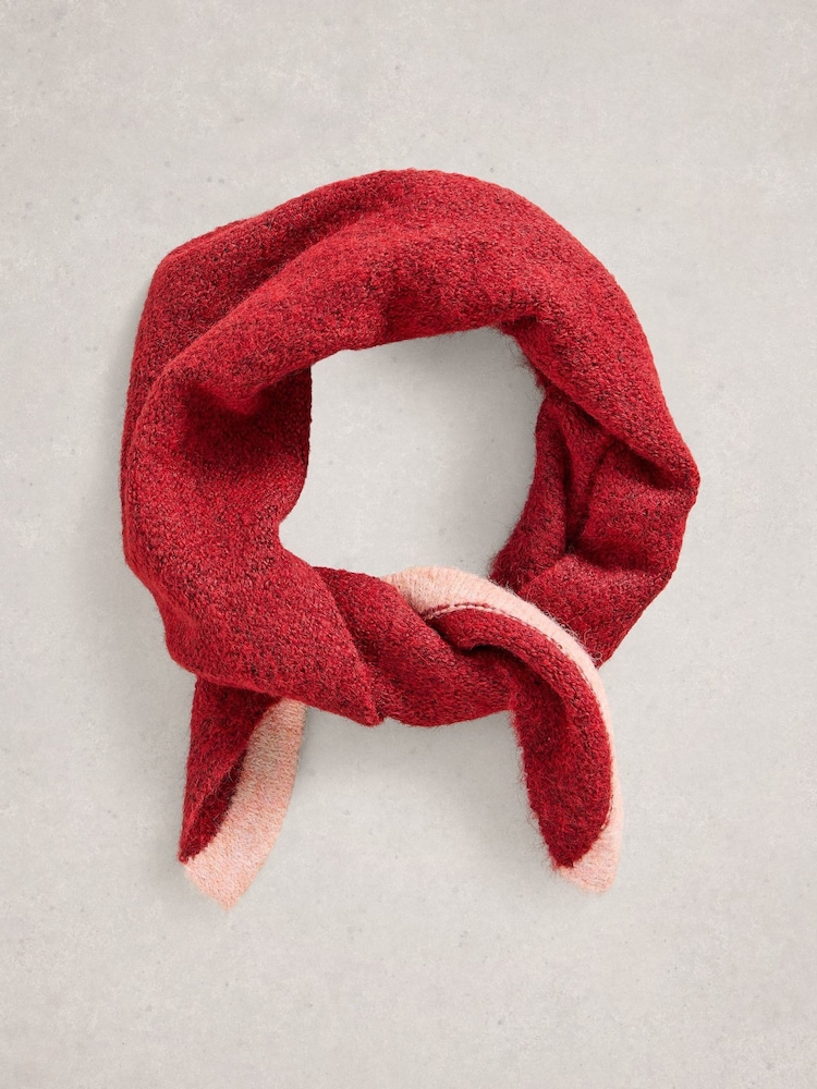White Stuff Red Emma Triangle Scarf - Image 1 of 3